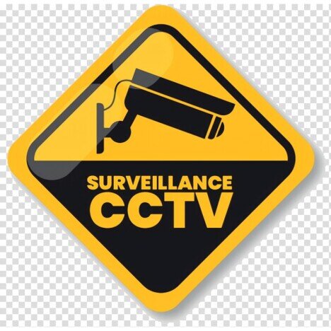 Surveillance cctv sign